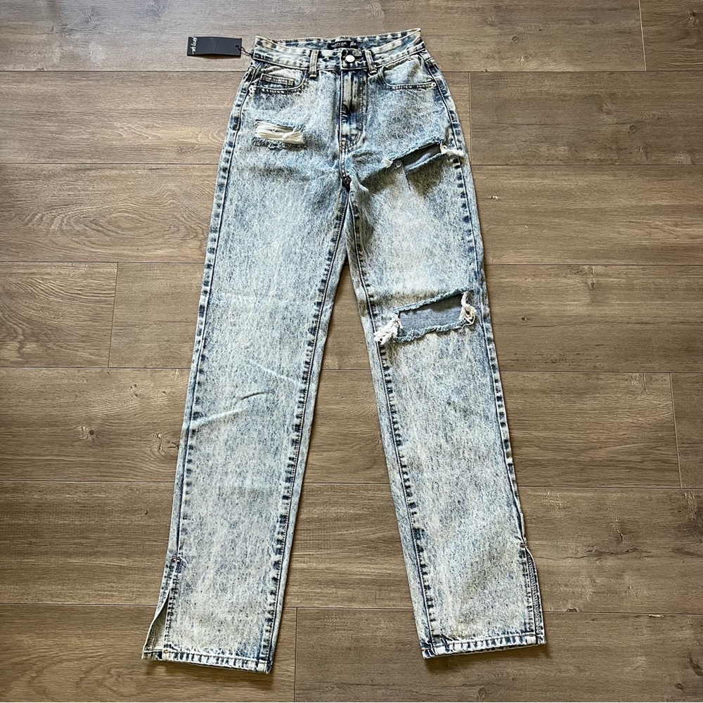 Nasty Gal distressed jeans